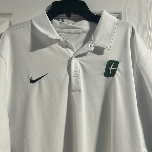 White Nike Charlotte Polo - Picture 1 of 1